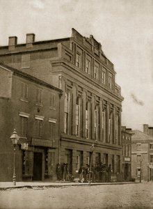 Vězení Forrest Hall, Washington, D.C., 1861-65 od Mathew B. Brady