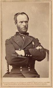 Generál William Tecumseh Sherman, 1865 (foto) od Mathew Brady