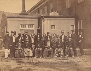 [Japonské velvyslanectví, Navy Yard, Washington, DC], 1860.