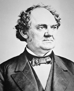 P. T. Barnum (černobílá fotografie) od Mathew Brady