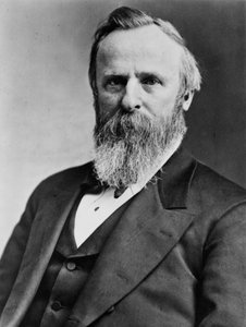 Prezident Rutherford B. Hayes, kolem roku 1880 od Mathew B. Brady