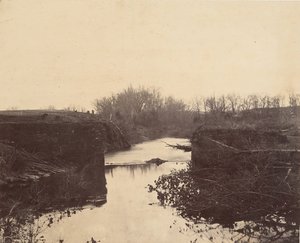 Ruiny kamenného mostu - Bull Run, 1862. od Mathew Brady