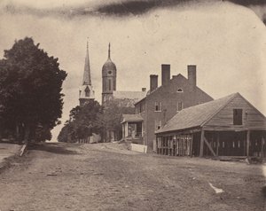 Nemocnice druhého sboru, Washington, DC, ca. 1863. od Mathew Brady