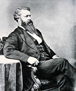 William Belknap (1829-90) 1876 (černobílá fotografie) od Mathew Brady