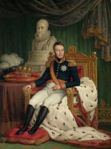 King Willem I (olej na plátně)