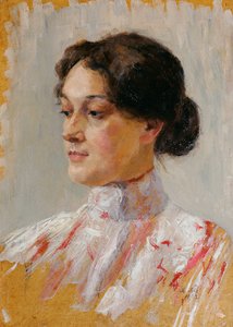 portrét dívky od Mathilde Sitta Allé