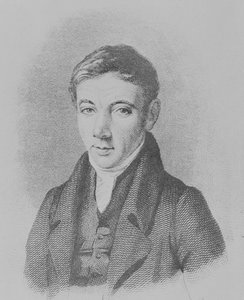 Robert Owen, 1823 od Matilda Heming