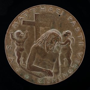 Kristus v hrobě [reverse], 14461450. od Matteo di Andrea de Pasti