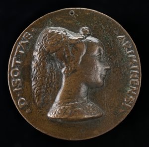 Isotta degli Atti, 14321433-1474, milenka 1446, poté manželka po roce 1453 Sigismonda Malatesty [obv