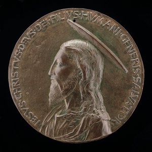 Ježíš Kristus [avers], 14461450. od Matteo di Andrea de Pasti