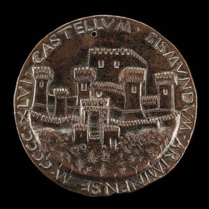 Hrad Rimini [reverse], 1446. od Matteo di Andrea de Pasti