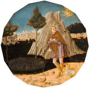 Angel se zjevuje Joachimovi, 1500.