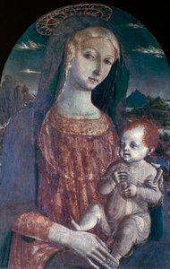 Madonna a dítě, c1450-1495 od Matteo di Giovanni