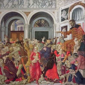 The Massacre of the Innocents (olej na panelu)