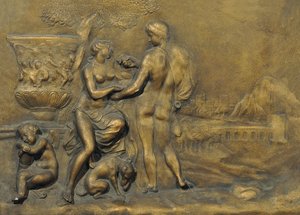 Venuše a Adonis od Matthäus Donner
