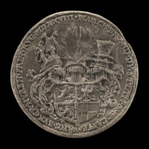 Blazon of Arms [reverse], 1528. od Matthes Gebel