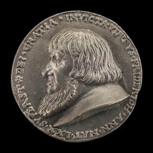 Fridrich starší, 1460-1536, markrabě Brandenburg-Ansbach 1486 [avers], 1528.