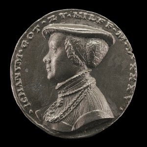 Magdalena Rummel, manželka Lorenze Staibera 1509 [revers], 1535. od Matthes Gebel