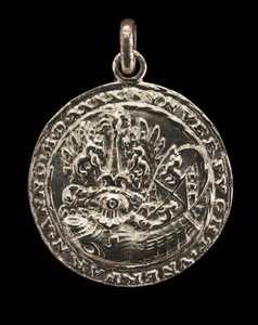 Štít, Kyrys, Casque a Crest [reverzní], 1541. od Matthes Gebel