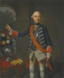 Portrét Friedricha Wilhelma Ernsta, hraběte ze Schaumburg-Lippe 1724-1777, 1763