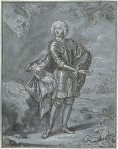 Portrét neznámého muže v brnění od Mattheus Verheyden