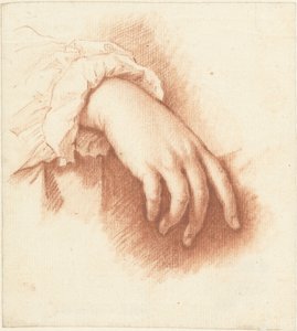Studie pravé ruky od Mattheus Verheyden
