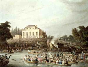 Příjezd vodníků do Brandenburgh House od Matthew Dubourg