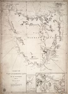Mapa země Van Diemens, list VI