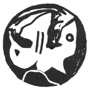 Du Serie Glyphes 1, 2017 (indická tuš)