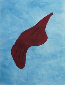 list, 2009 (monotyp) od Matthew Hilton