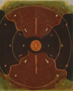 mandala 1, 2013 (linoryt)