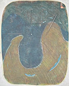 tabla one, 2012 (linoryt) od Matthew Hilton