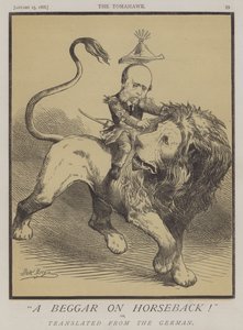 Žebrák na koni! nebo, přeloženo z němčiny (color litho) od Matthew