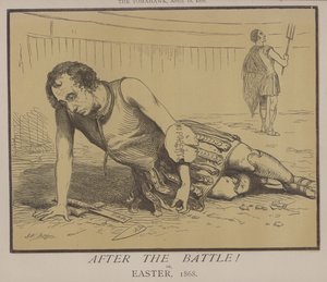 Po bitvě! nebo, Velikonoce 1868 (barevné lito) od Matthew