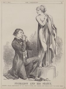 Pygmalion a jeho socha (barva lito) od Matthew