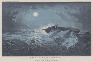 The Abandoned! nebo Tory Seamanship (barevné lito) od Matthew