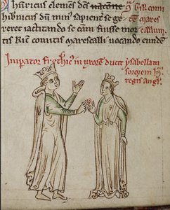 Frederick II a Isabella Anglická Z Historia Anglorum, Chronica majora