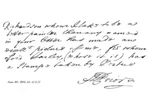 Část dopisu básníka Matthewa Priora, konec 17.-začátek 18. století, 1840 od Matthew Prior