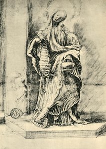 Svatá Dorota s košíkem květin, c1520, 1943. od Matthias Gruenewald