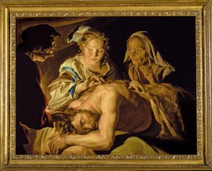 Samson a Dalila od Matthias Stomer