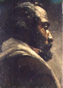 Hlava černocha (panel)