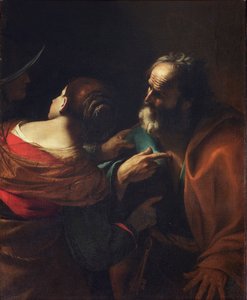 Zapření svatého Petra, cca 1637-1640.