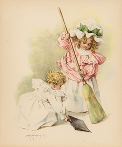 Úklid domu (barva lito) od Maud Humphrey
