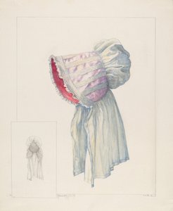 Baby Bonnet, c. 1937. od Maud M Holme