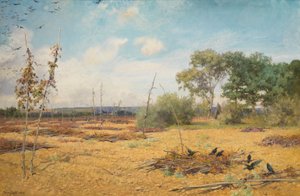 When Chmel are Housed and Gardens Hole, 1888 od Maud Naftel