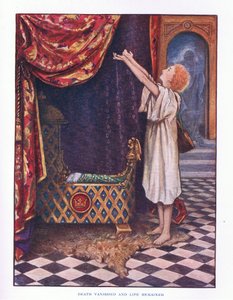 Smrt zmizela a život zůstal, ilustrace z Lady And Fairy Tales, 1914