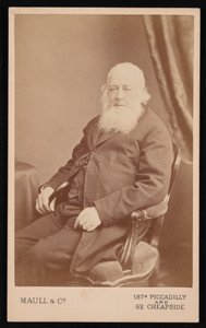 Portrét Johna Goulda 1804-1881, před rokem 1875.