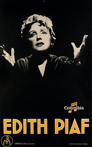 Plakát "Edith Piaf", cca 1920 (litografie) od Maurice (after) Seymour