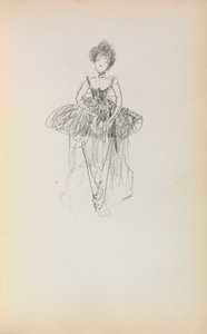 Italský náčrtník: Baletka strana 231, 1898-1899. od Maurice Brazil Prendergast