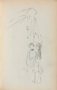 Italský náčrtník: Obrázky strana 128, 1898-1899. od Maurice Brazil Prendergast